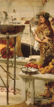 Sir Lawrence Alma Tadema Painting - Preparation in the Colosseum Romantic Sir Lawrence Alma Tadema